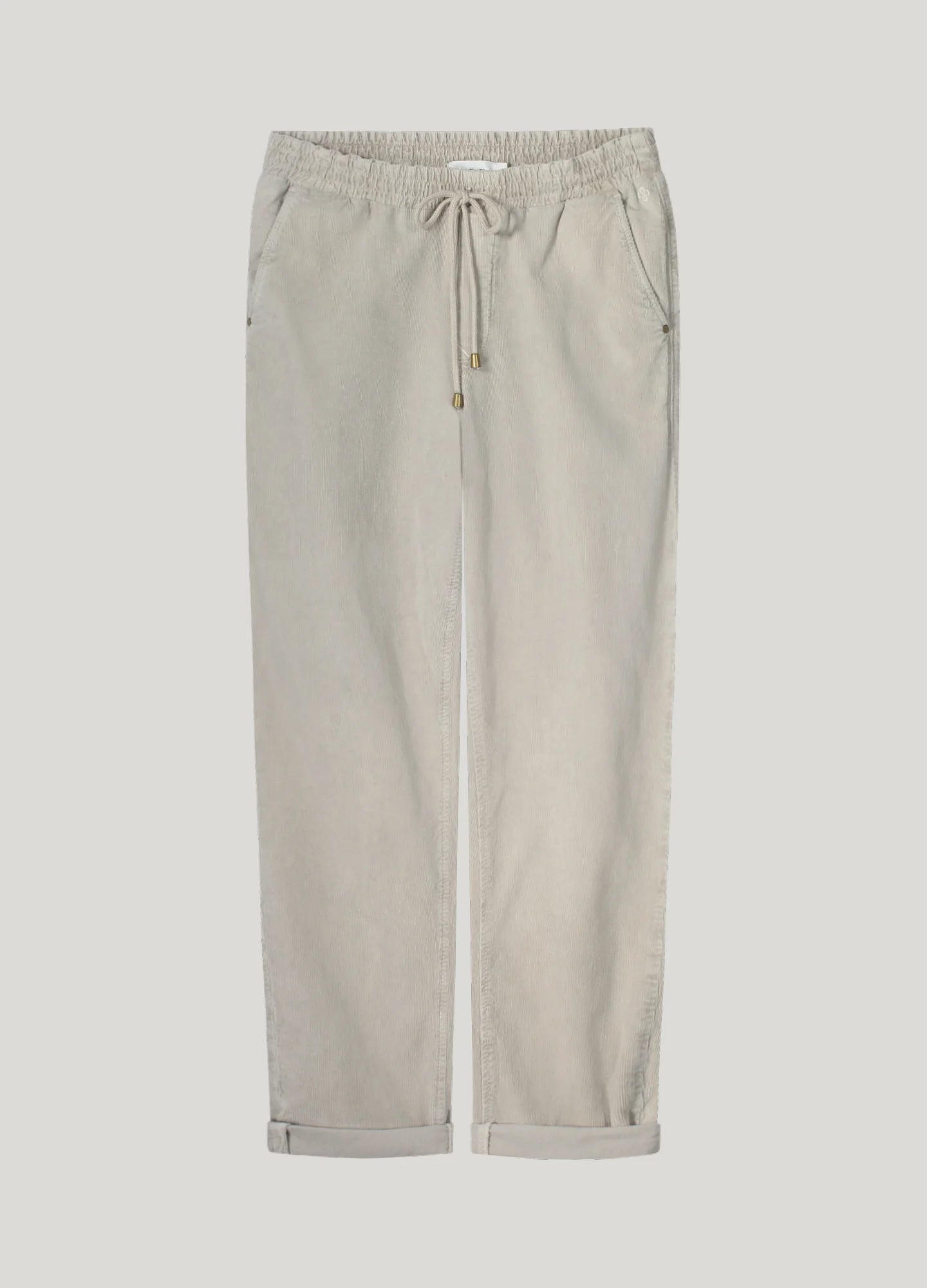 Chino soft stretch cord pants