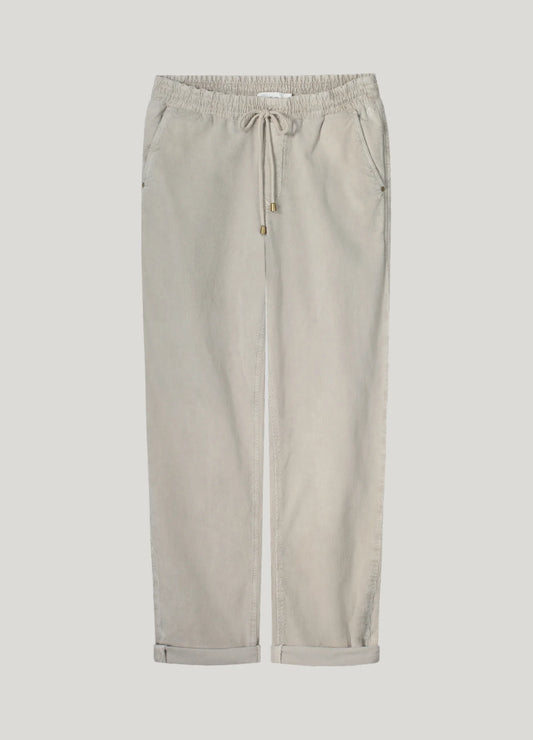 Chino soft stretch cord pants