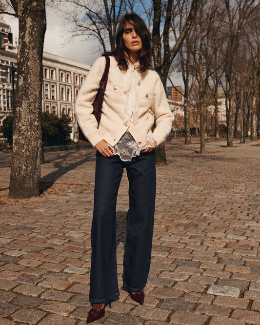 CARDIGAN BOUCLE KNIT