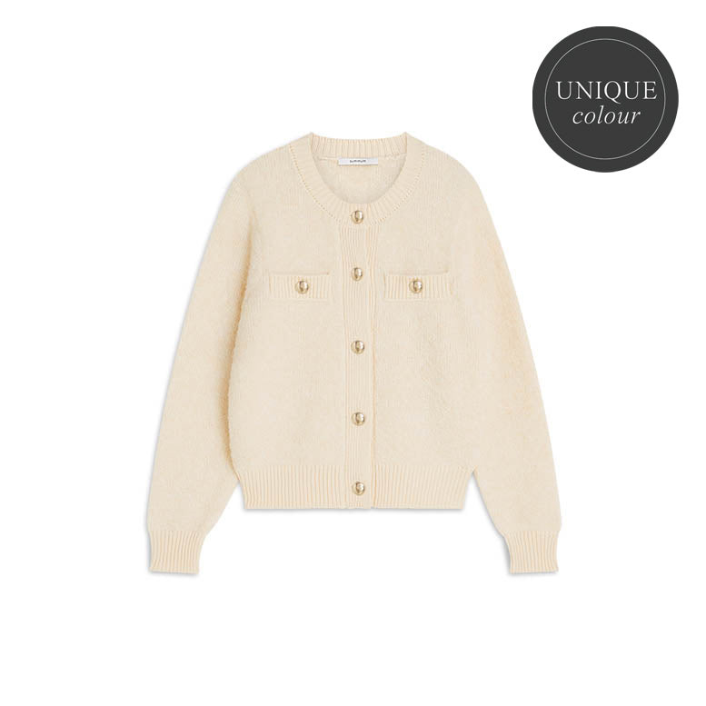 CARDIGAN BOUCLE KNIT