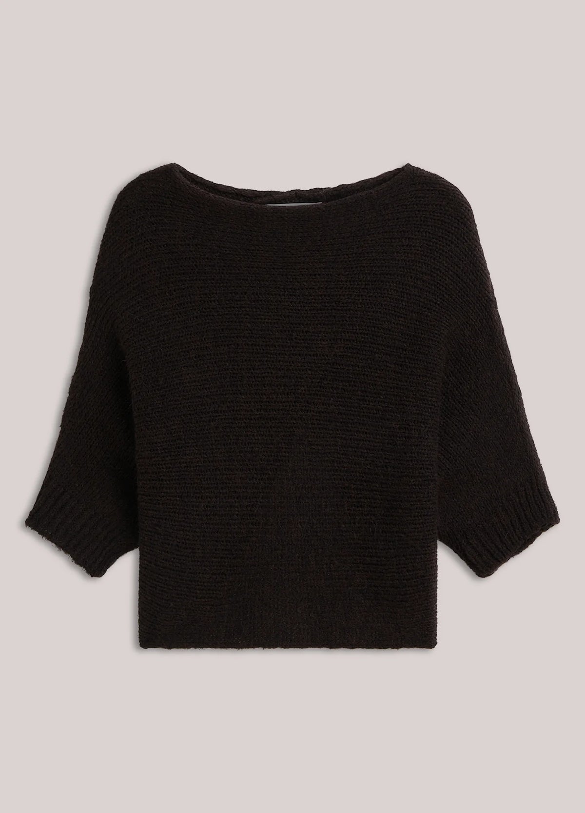 Summum - Wrap jumper - Dark Chocolate
