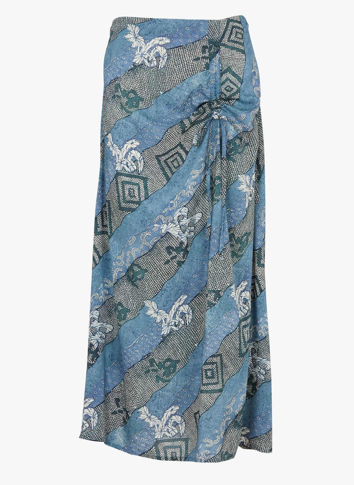Maison Hotel - Nara Skirt - Indigo Bloom