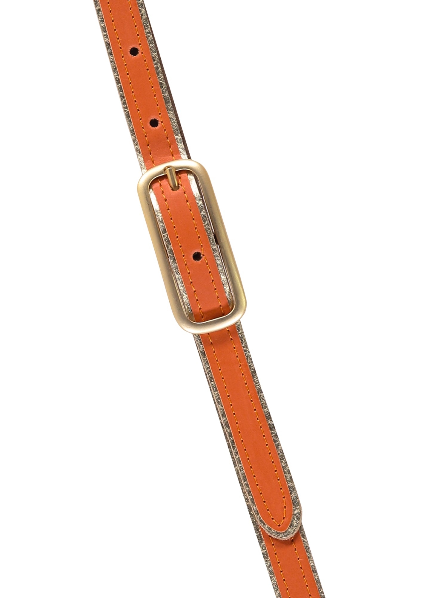 Belt with gold touch