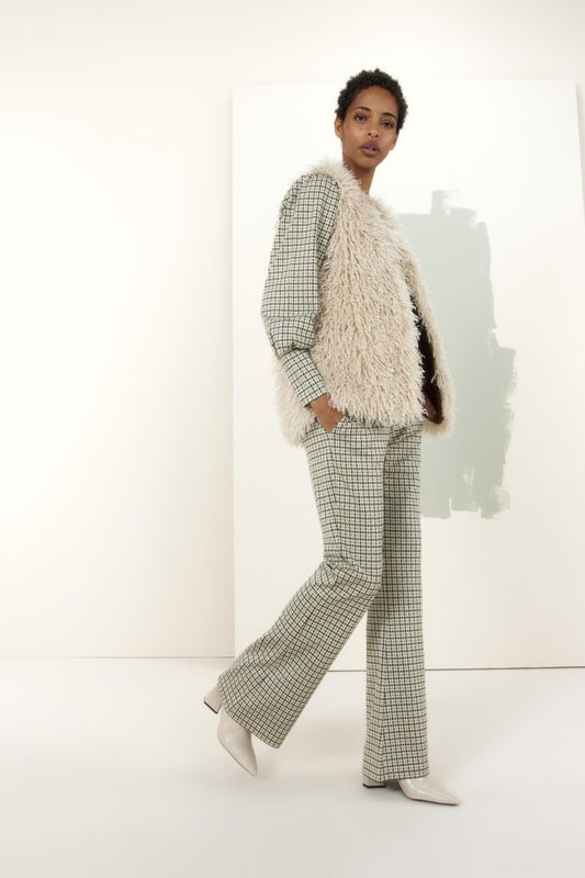 Gilet Faux Fur Afghan