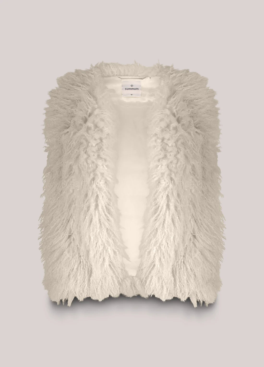 Afghan faux fur gilet