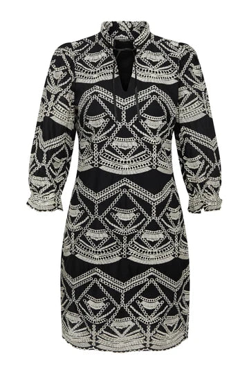Bruuns Bazaar - ArvenisBBAbami Dress - Black/Cream