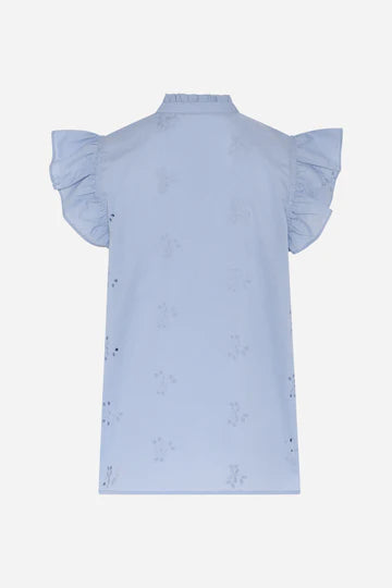 Bruuns Bazaar - MynteBBNicole Shirt - Eventide Blue
