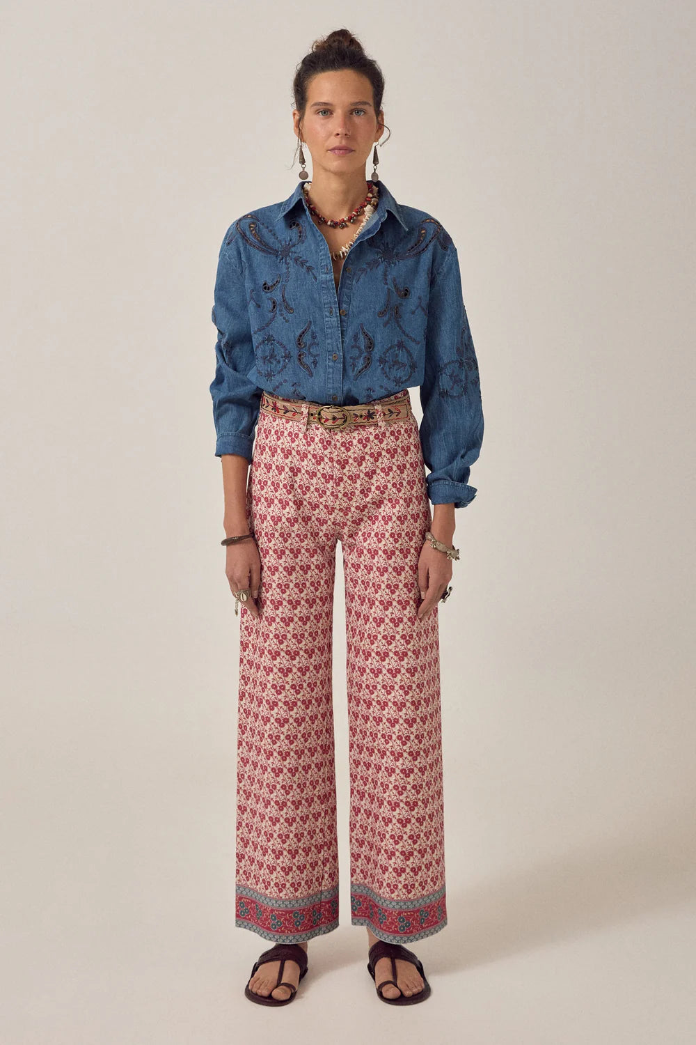 Maison Hotel - Stella Shirt Constellation - Blue Denim