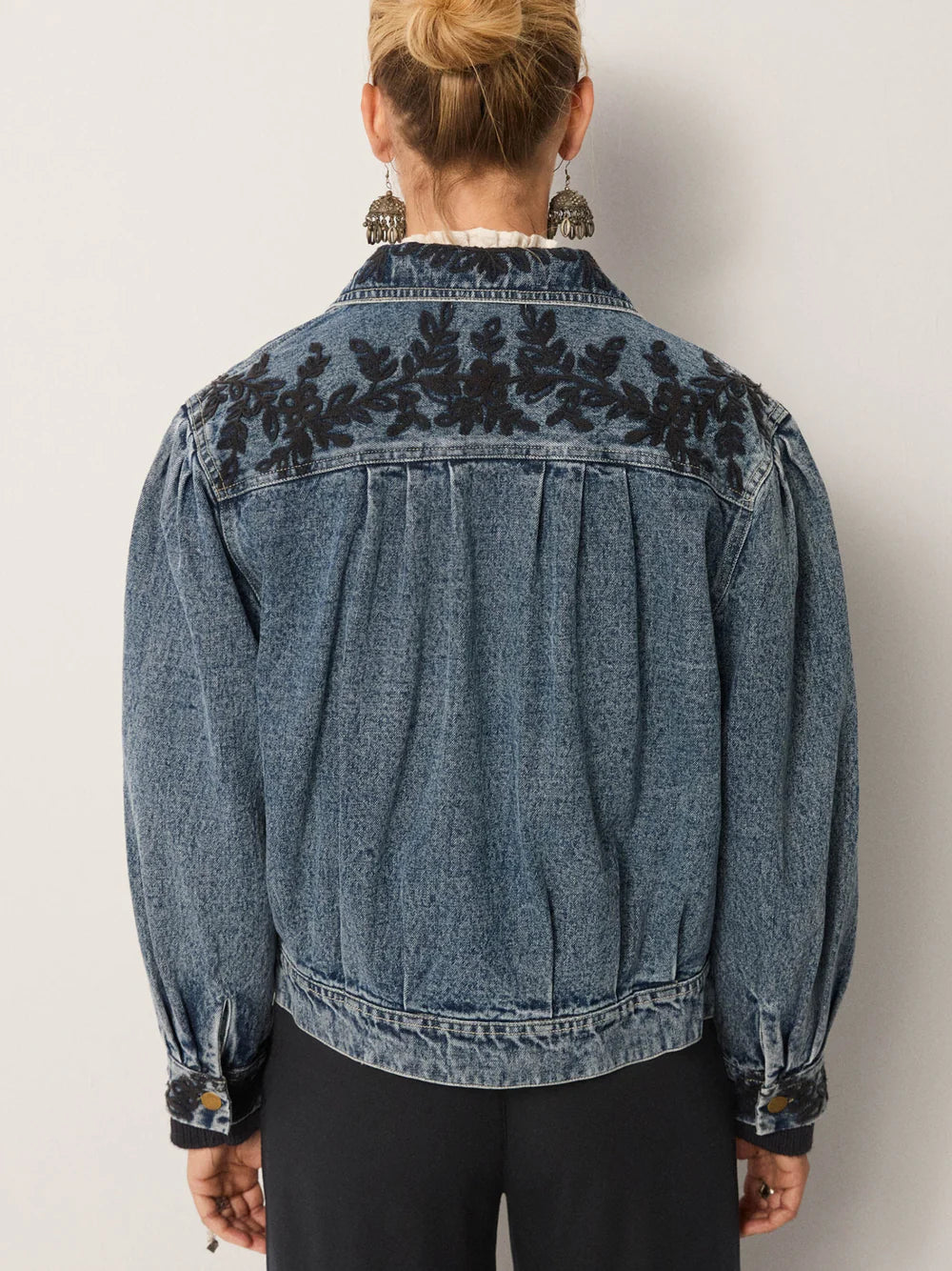Maison Hotel - Wesley Jacket With Built-In Vest - Western Blue