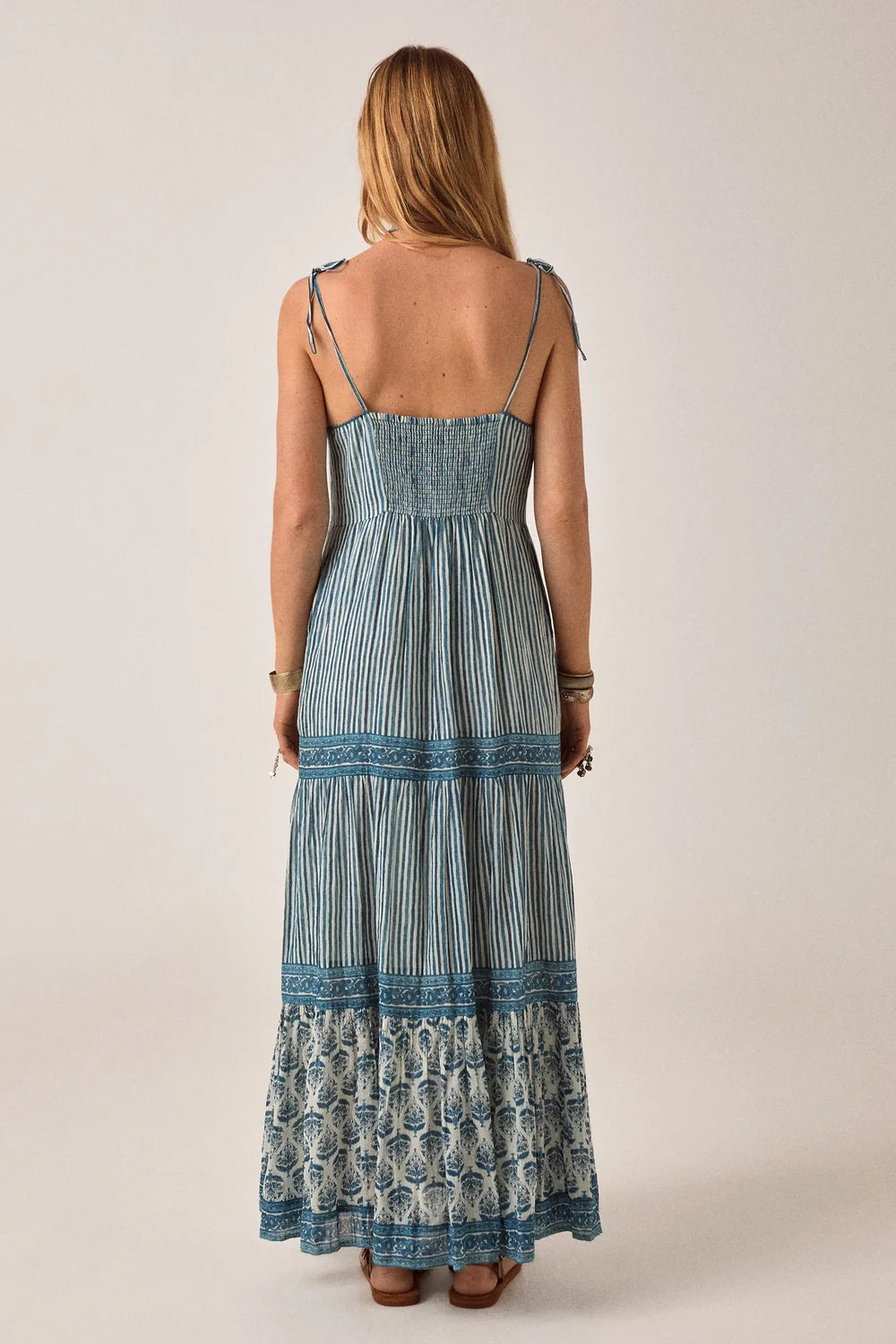 Maison Hotel - Christina Sleeveless Dress - Blue Ink