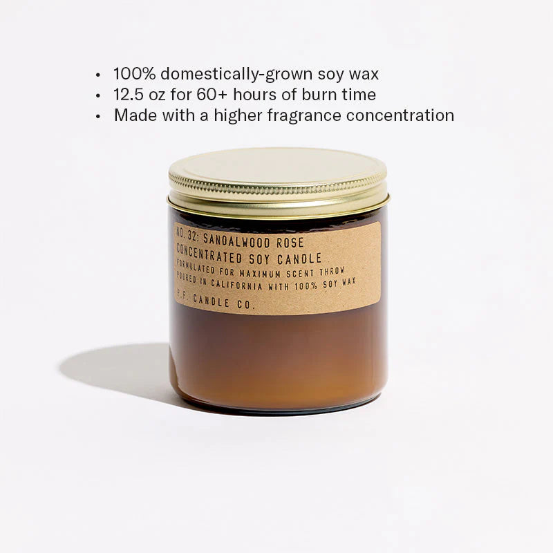 PF Candle - Sandalwood Rose – Large Concentrated Candle