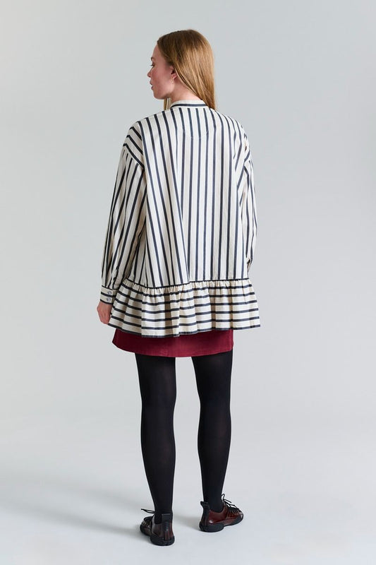 Stripe Frill Shirt
