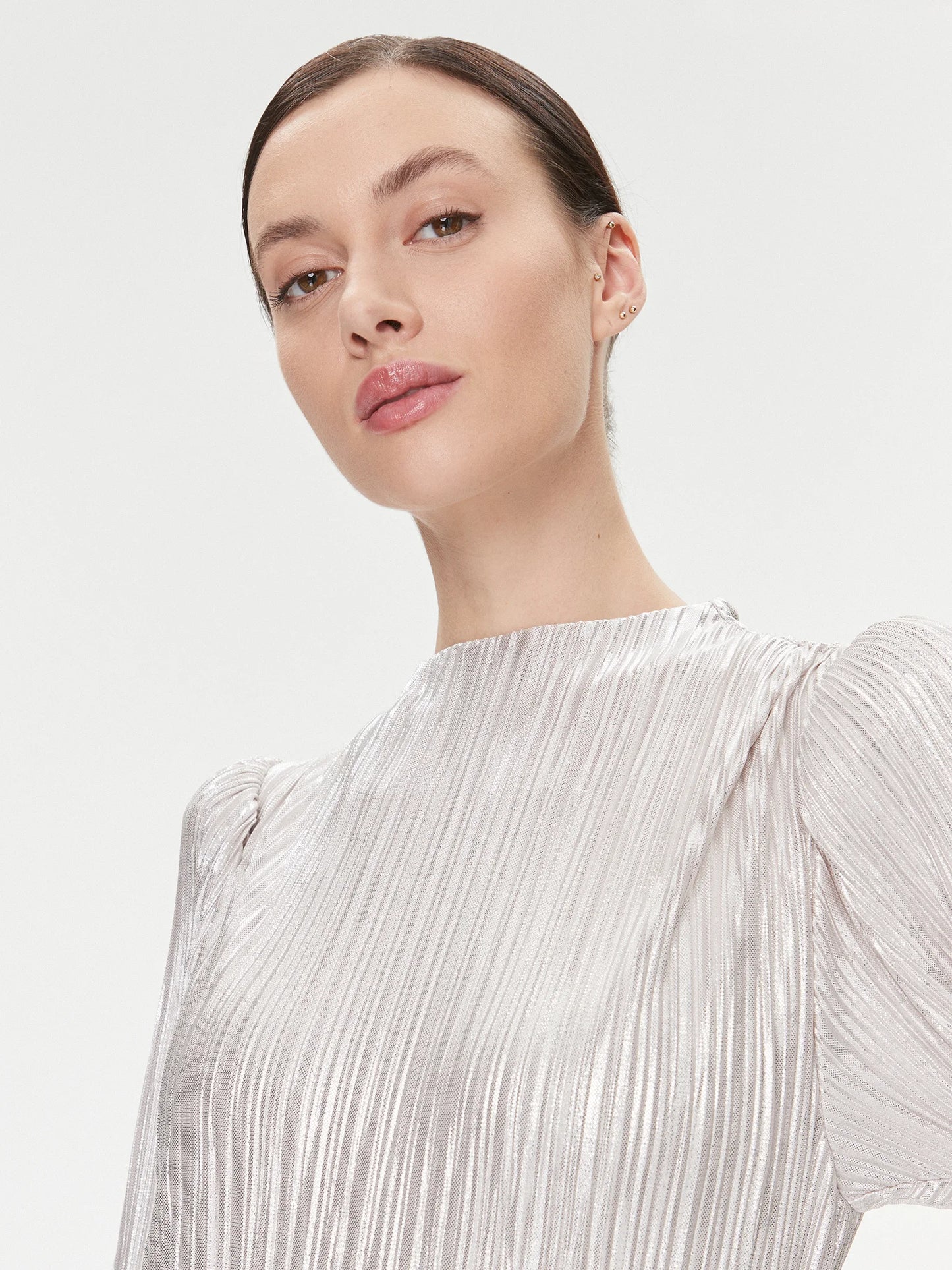 Groundberry Maggie Dress - Silver