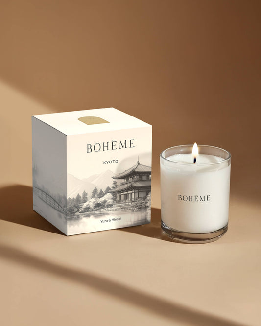 Boheme - Kyoto Wholesale Candle – Yuzu, Hinoki & Cherry Blossom