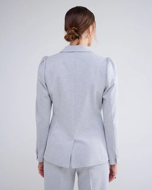 Summum - Blazer Punto Milano - Light Grey