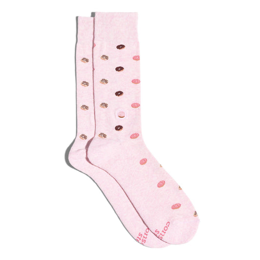 Conscious Step - Socks that Provide Meals (Pink Donuts)