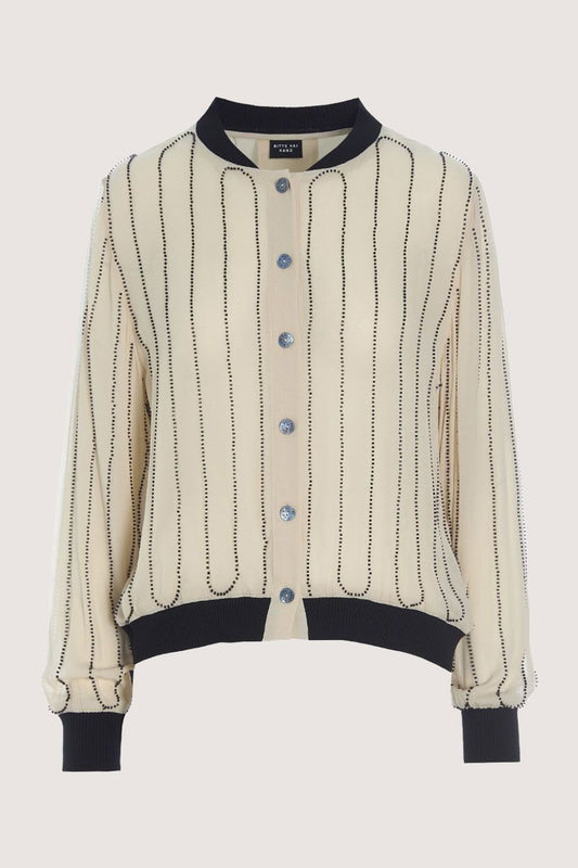 Fuwatto Georgette FSC blouse with buttons