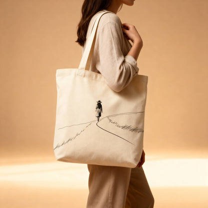 Boheme Fragrance - The Wayfarer Eco Canvas Tote - Cream