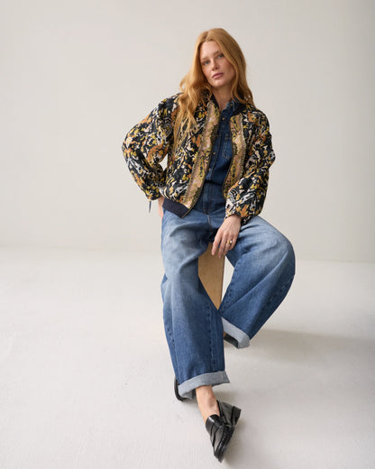 Summum - Jacquard bomber jacket - Multi