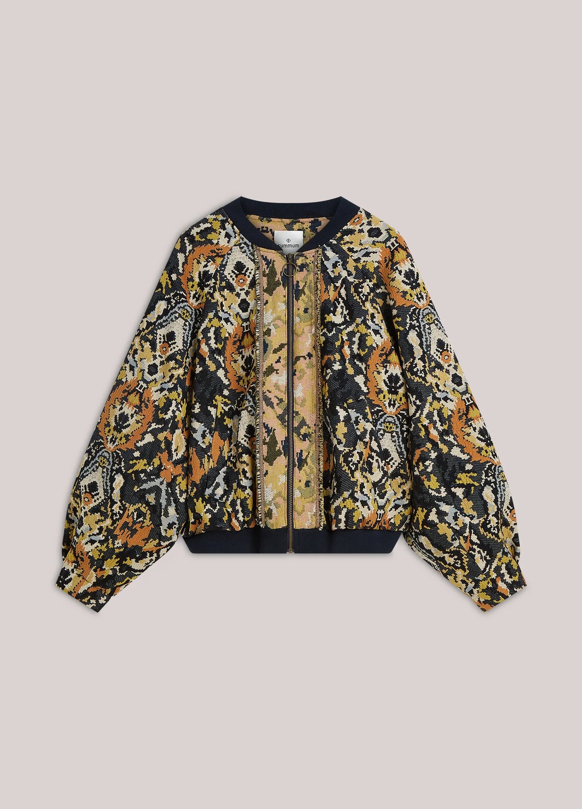 Summum - Jacquard bomber jacket - Multi
