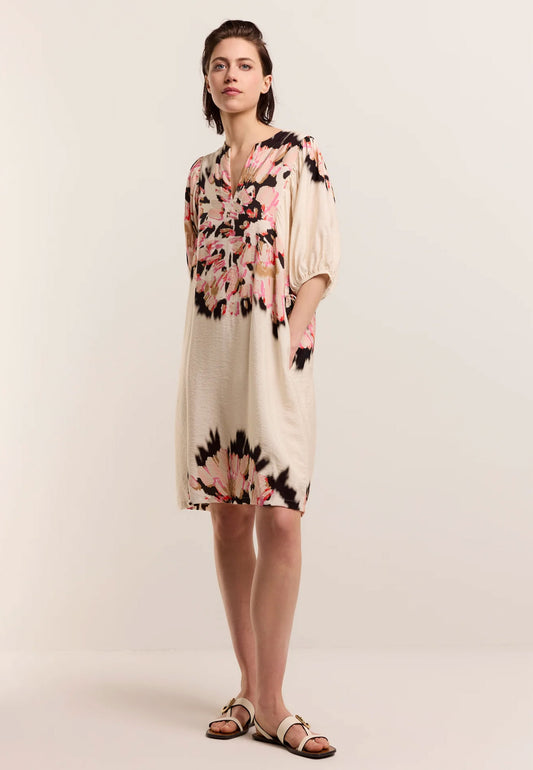 Summum - Party Dress - Big Flower Print