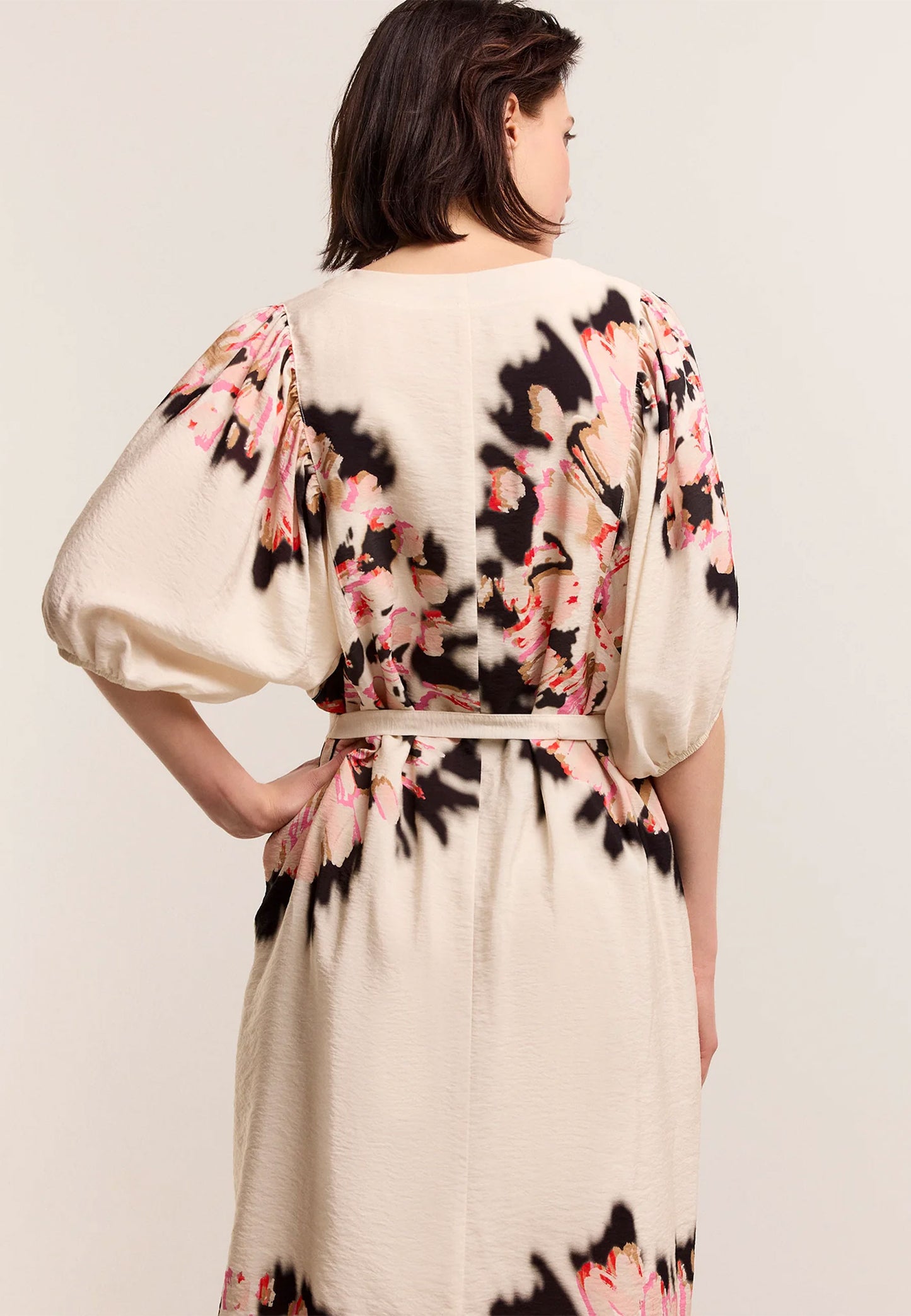 Summum - Party Dress - Big Flower Print