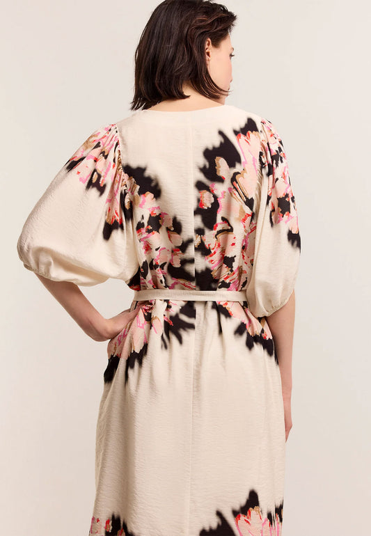 Summum - Party Dress - Big Flower Print