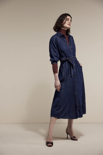 Denim dress light cotton origin