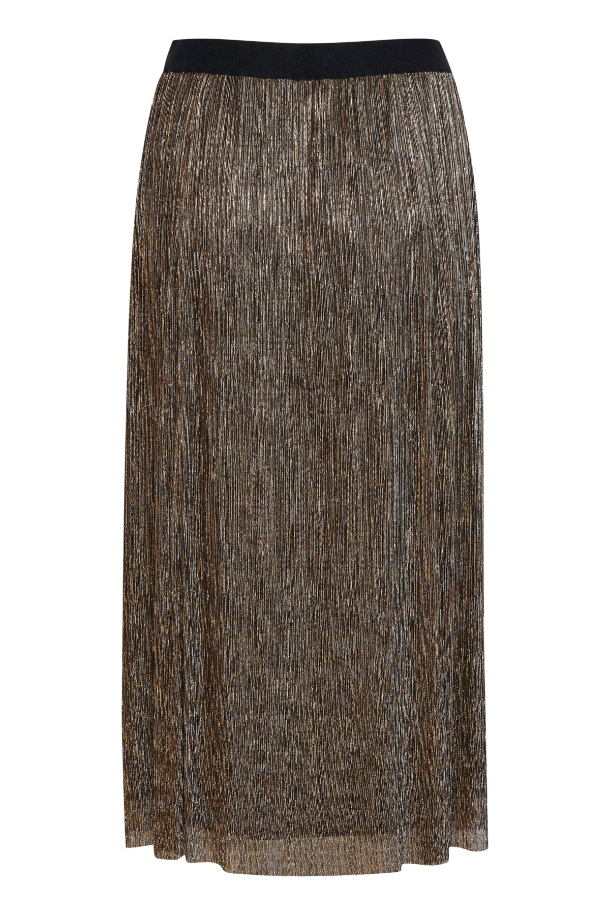 Cipo Black Metallic Skirt