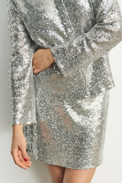 Maliva Sequin Skirt