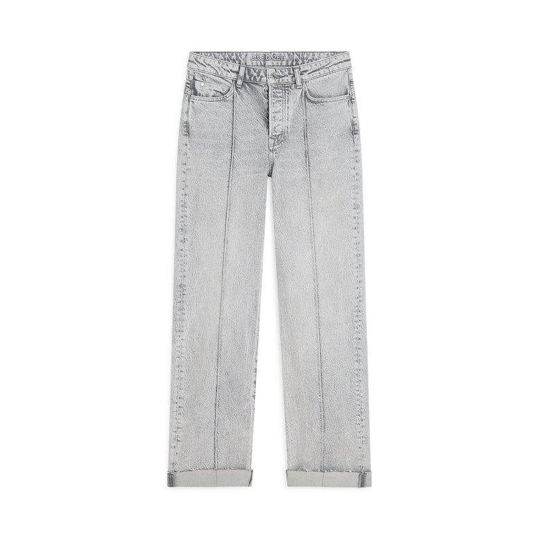Jeans straight leg Comford grey denim