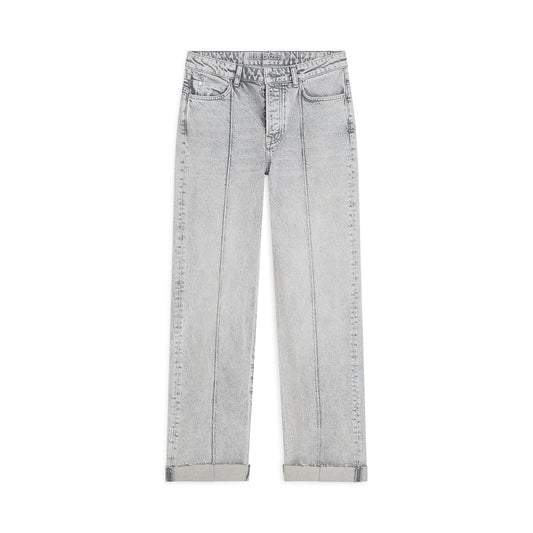 Jeans straight leg Comford grey denim