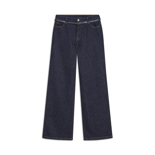 WIDE LEG JEANS TWILL COMFORD DENIM