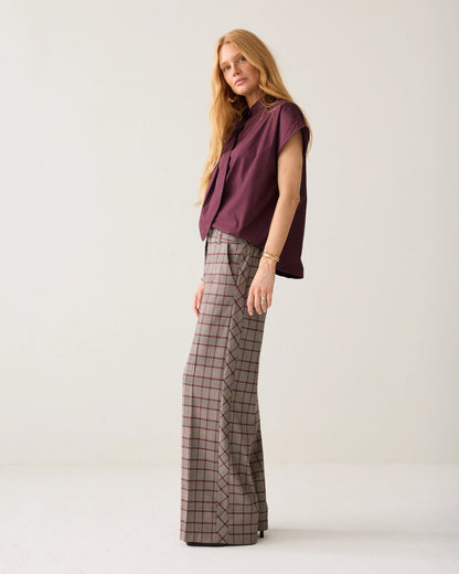 Summum - Plaid trousers - Multi