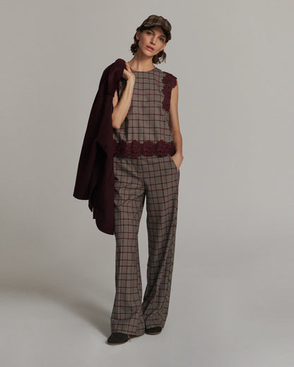Summum - Plaid trousers - Multi
