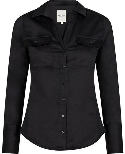 Cortnella long-sleeve fitted shirt