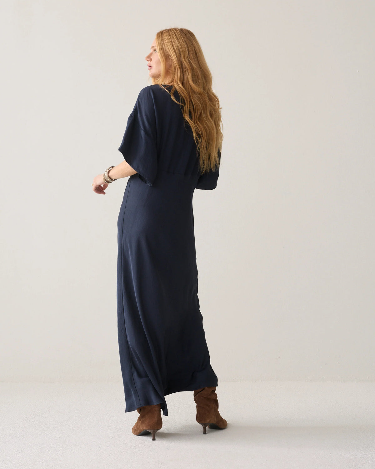 Summum - Dress with ring snap fastener - Midnight Blue