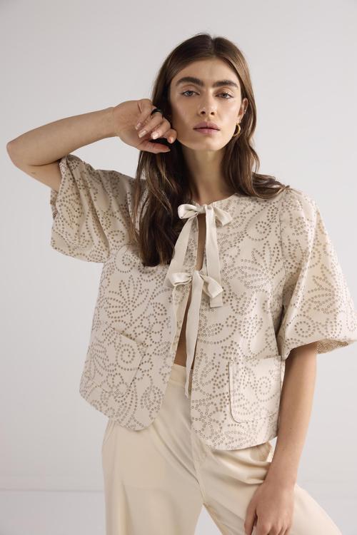 Summum - Top Laser Cut Dots - Sesame