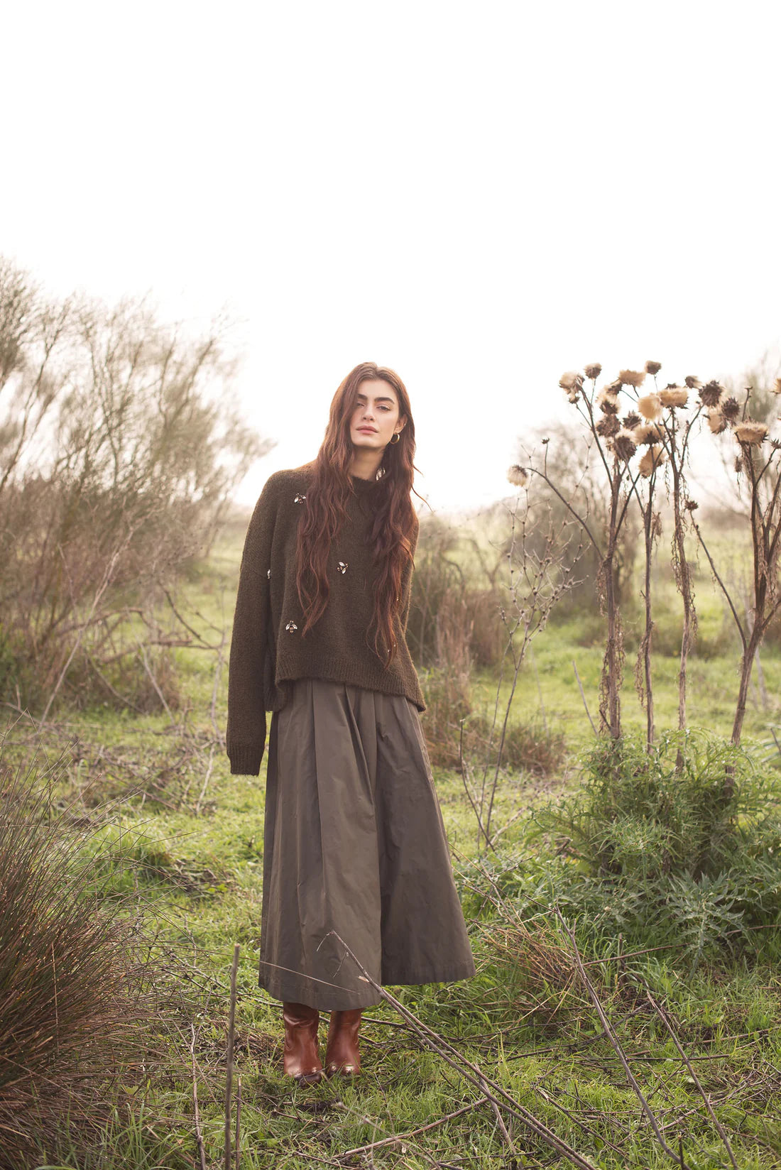 Jumper with bumble bee embellishments