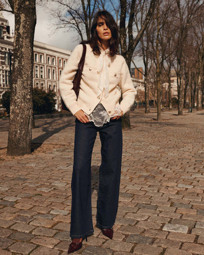 CARDIGAN BOUCLE KNIT