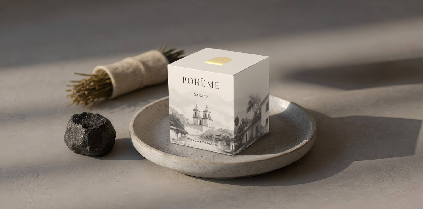 Boheme - Oaxaca Wholesale Candle – White Oak, Amber & Vanilla