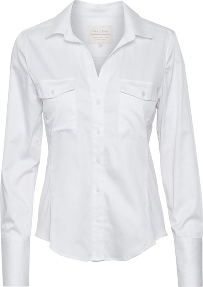 Cortnella long-sleeve fitted shirt