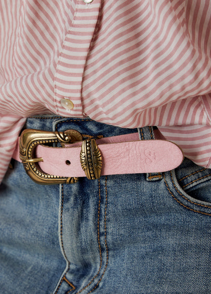 Statement buckle belt