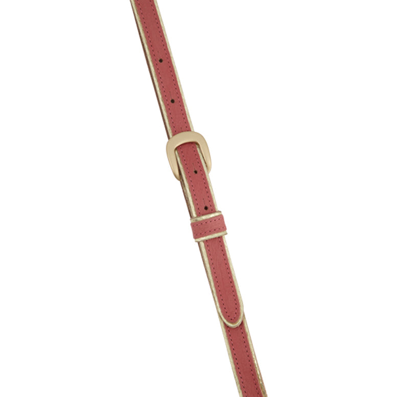 Rosewood with gold touch belt