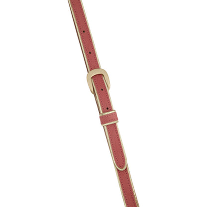 Rosewood with gold touch belt