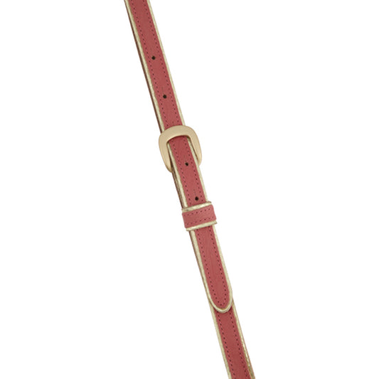 Rosewood with gold touch belt