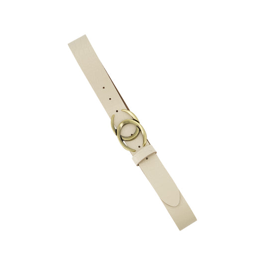 Croco belt - double open oval