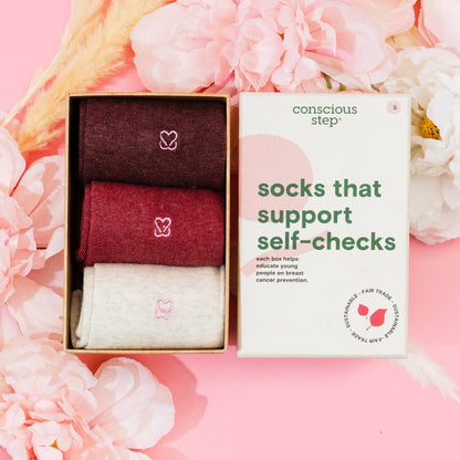 Conscious Step - Boxed Set Socks that Support Self-Checks