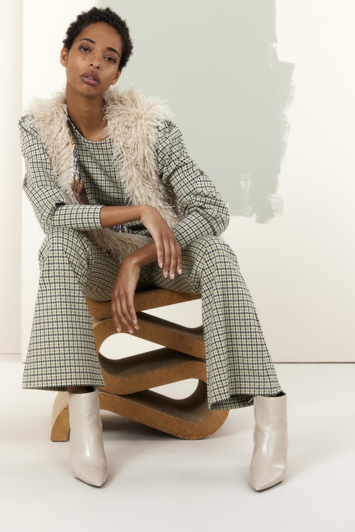 Gilet Faux Fur Afghan