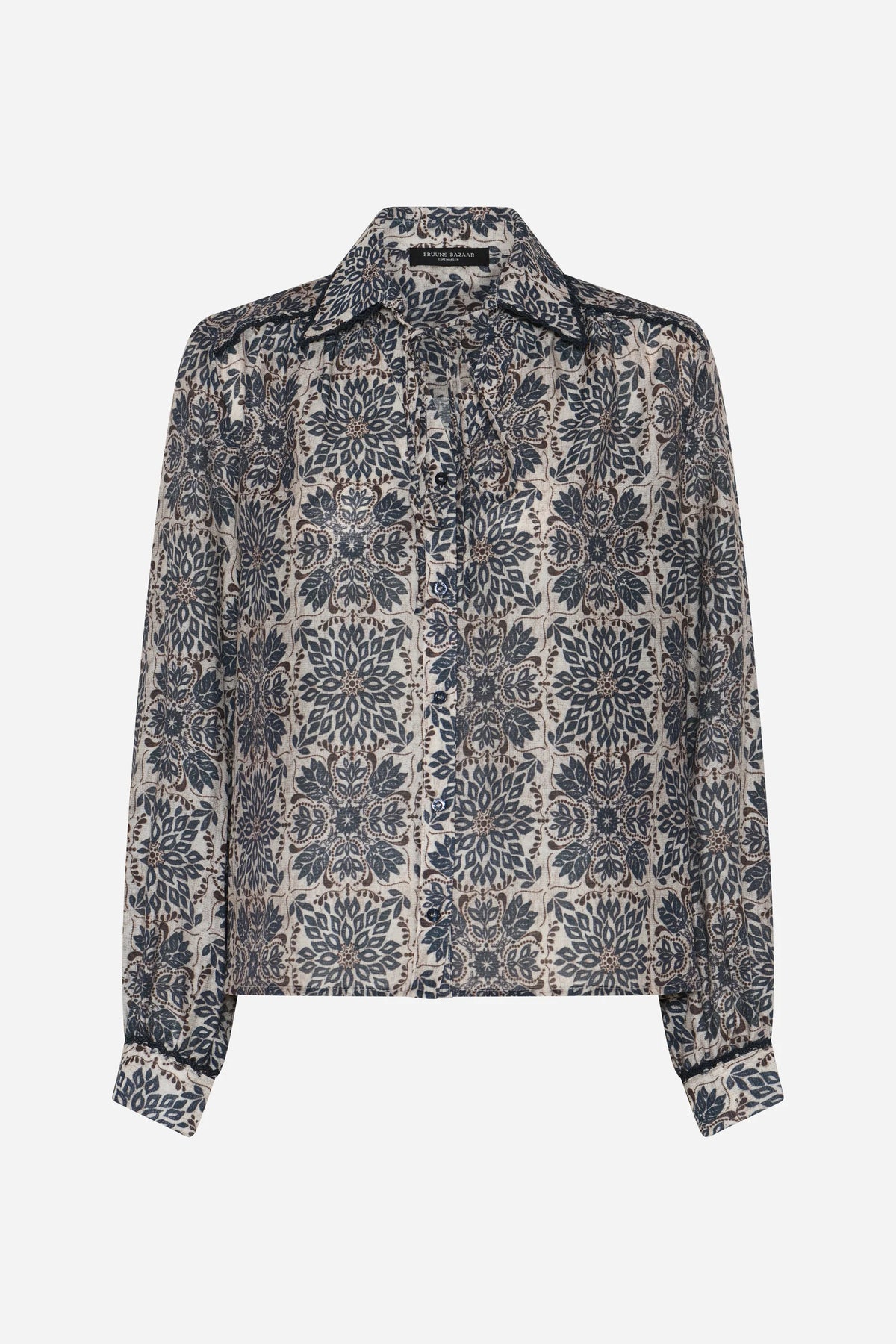Bruuns Bazaar - Aiphanes Lorina shirt - Antique flower